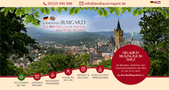 Desktop Screenshot of landhausirmgard.de