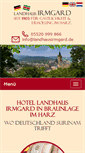 Mobile Screenshot of landhausirmgard.de